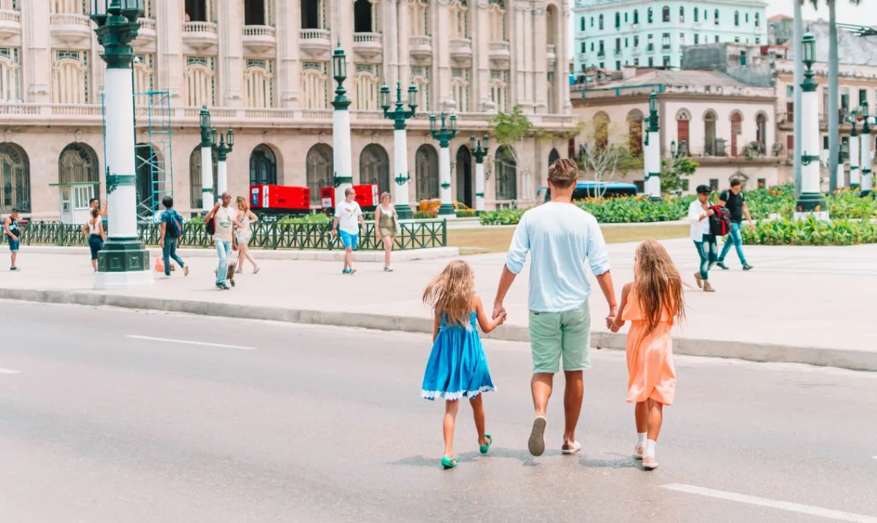 Viaje organizado a Cuba en familia