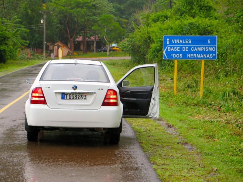 voyager à cuba avec des voitures de location
